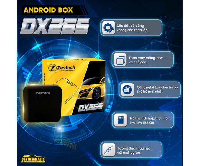 ANDROID BOX ZESTECH DX625